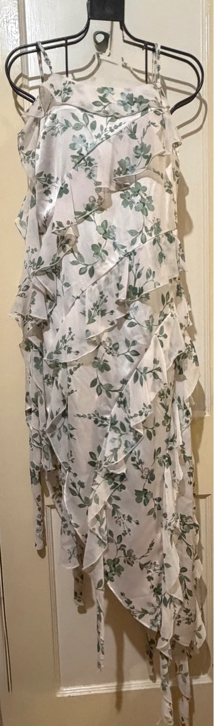 Misa Los Angeles Floral Ruffle Asymmetrical Dress - photo 3