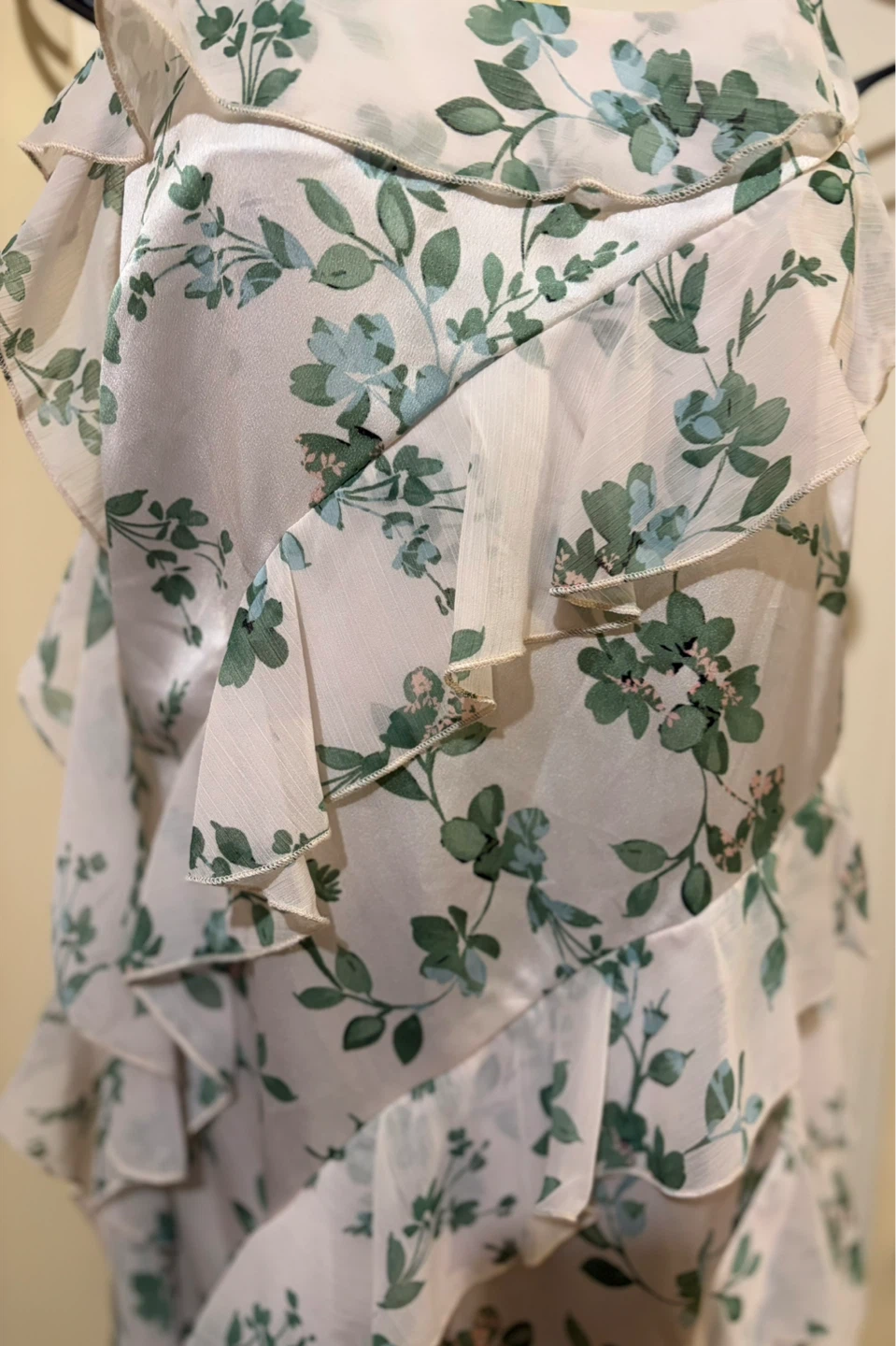 Misa Los Angeles Floral Ruffle Asymmetrical Dress - photo 4
