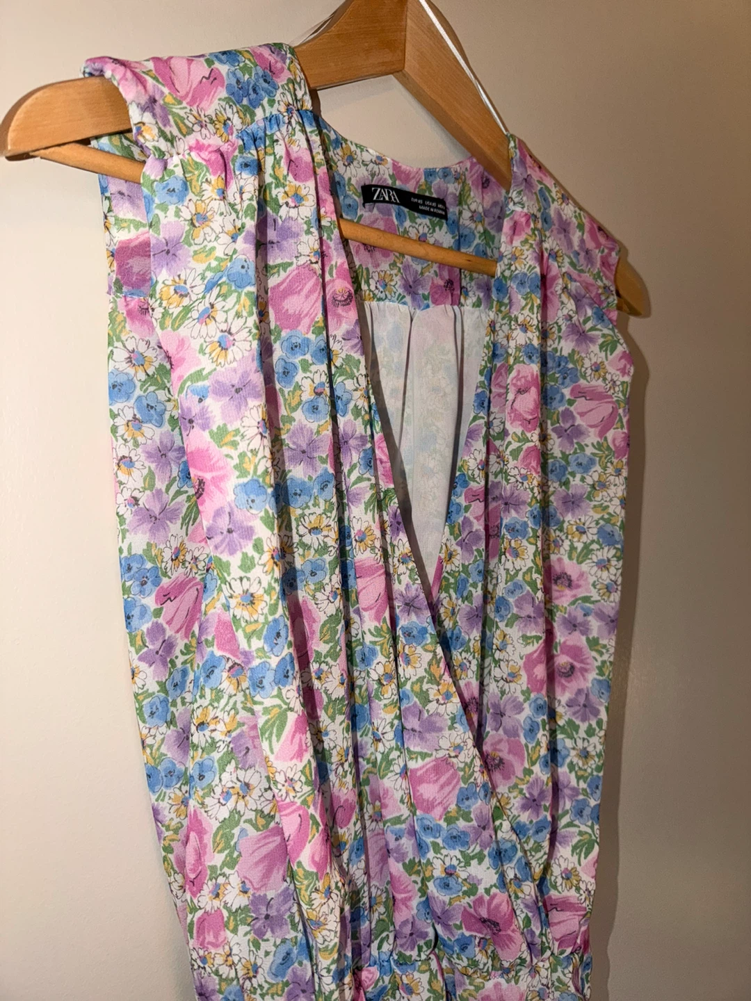 ZARA Floral Print Bodysuit - photo 2