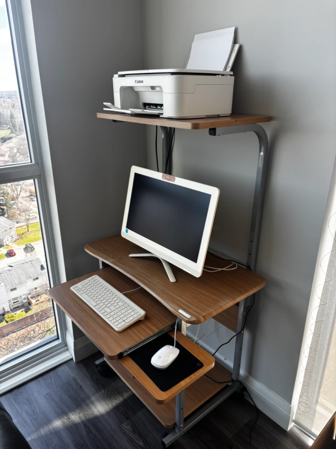 MOVE-OUT SALE — Compact Computer Desk / Workstation