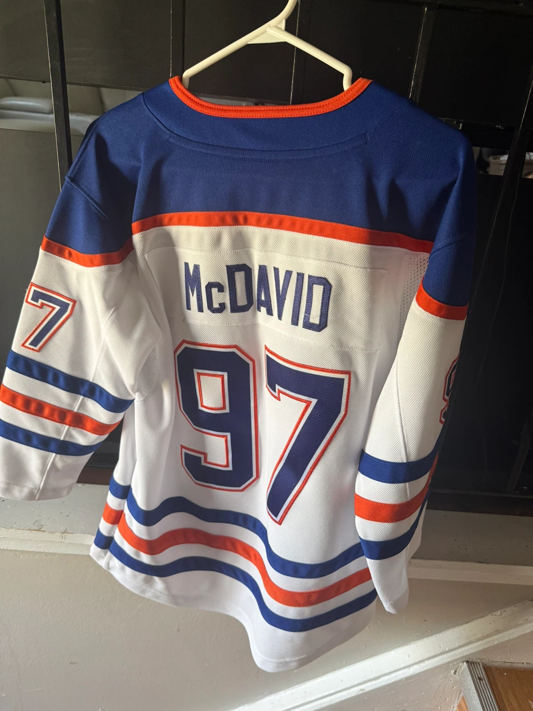 Edmonton Oilers McDavid #97 Hockey Jersey L/XL - photo 2