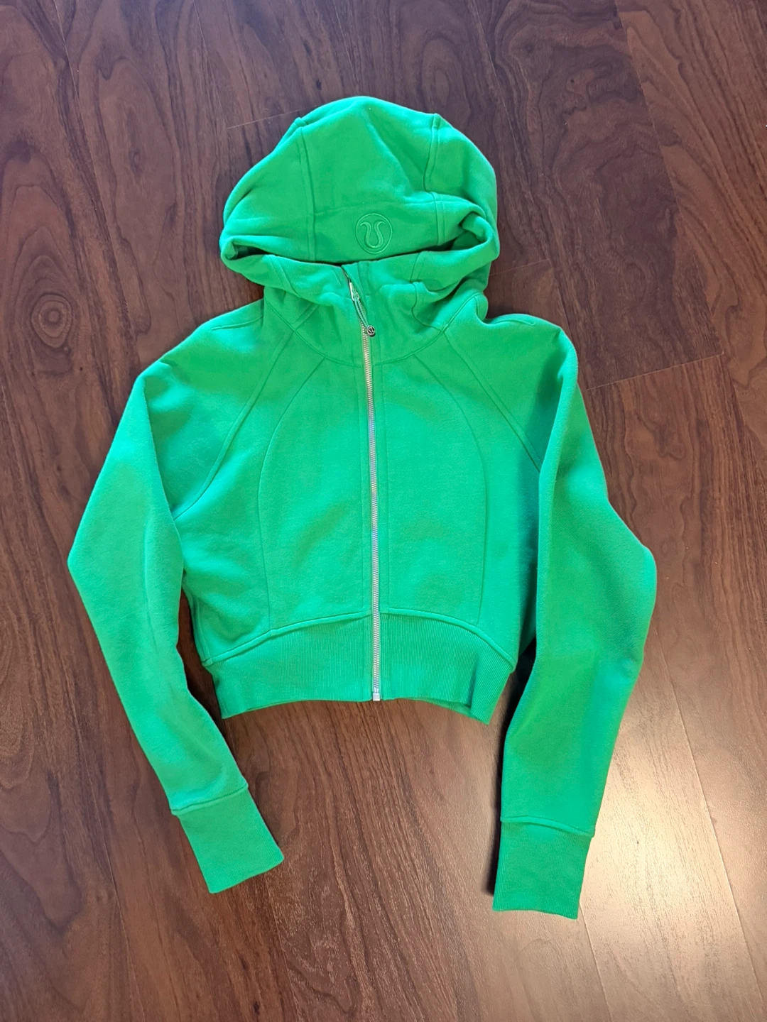 Lululemon Scuba Full Zip Hoodie Green Size 6