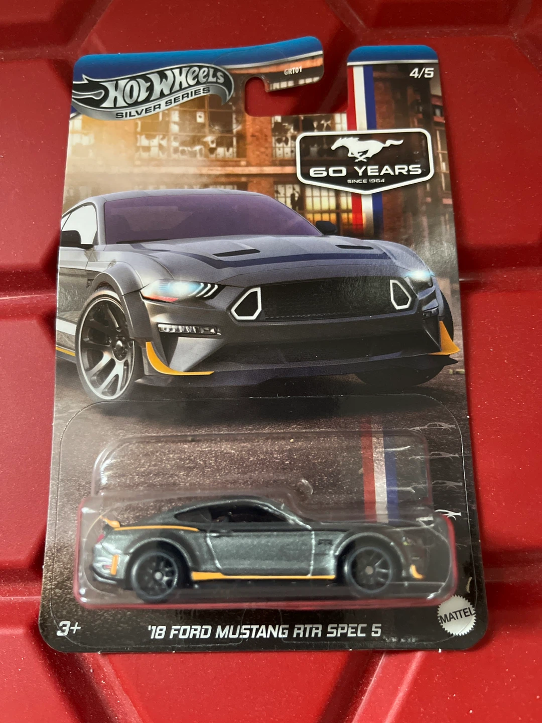 Hot Wheels Silver Series Ford Mustang Set (5 Cars) - photo 5