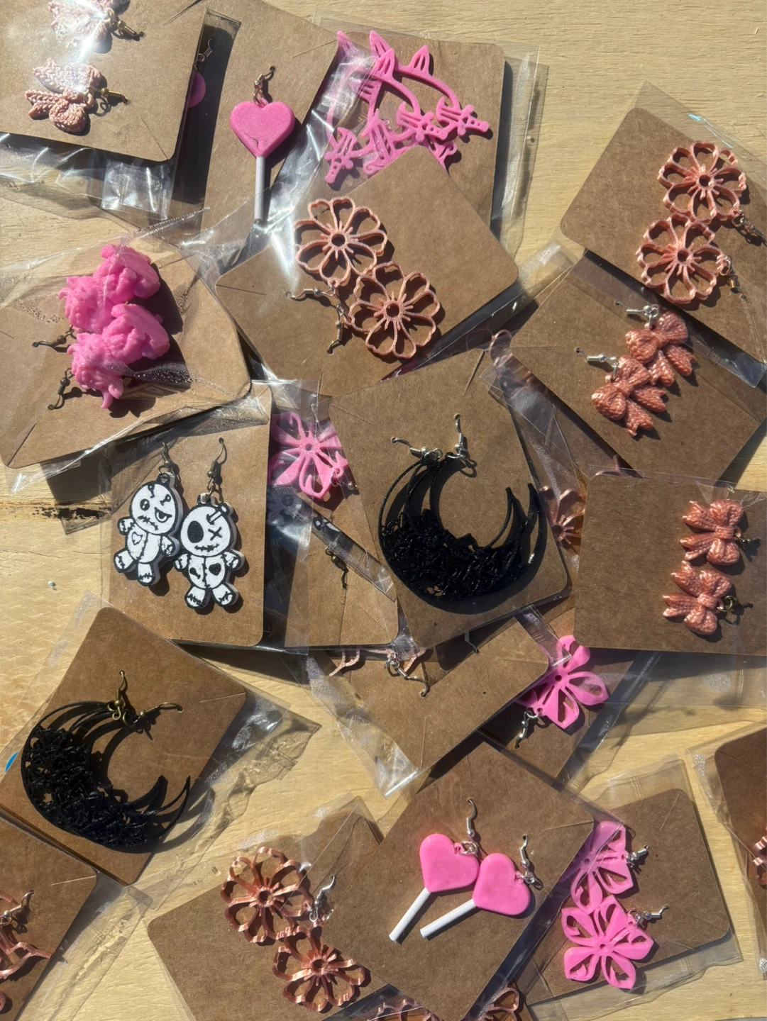 3D printed earrings
