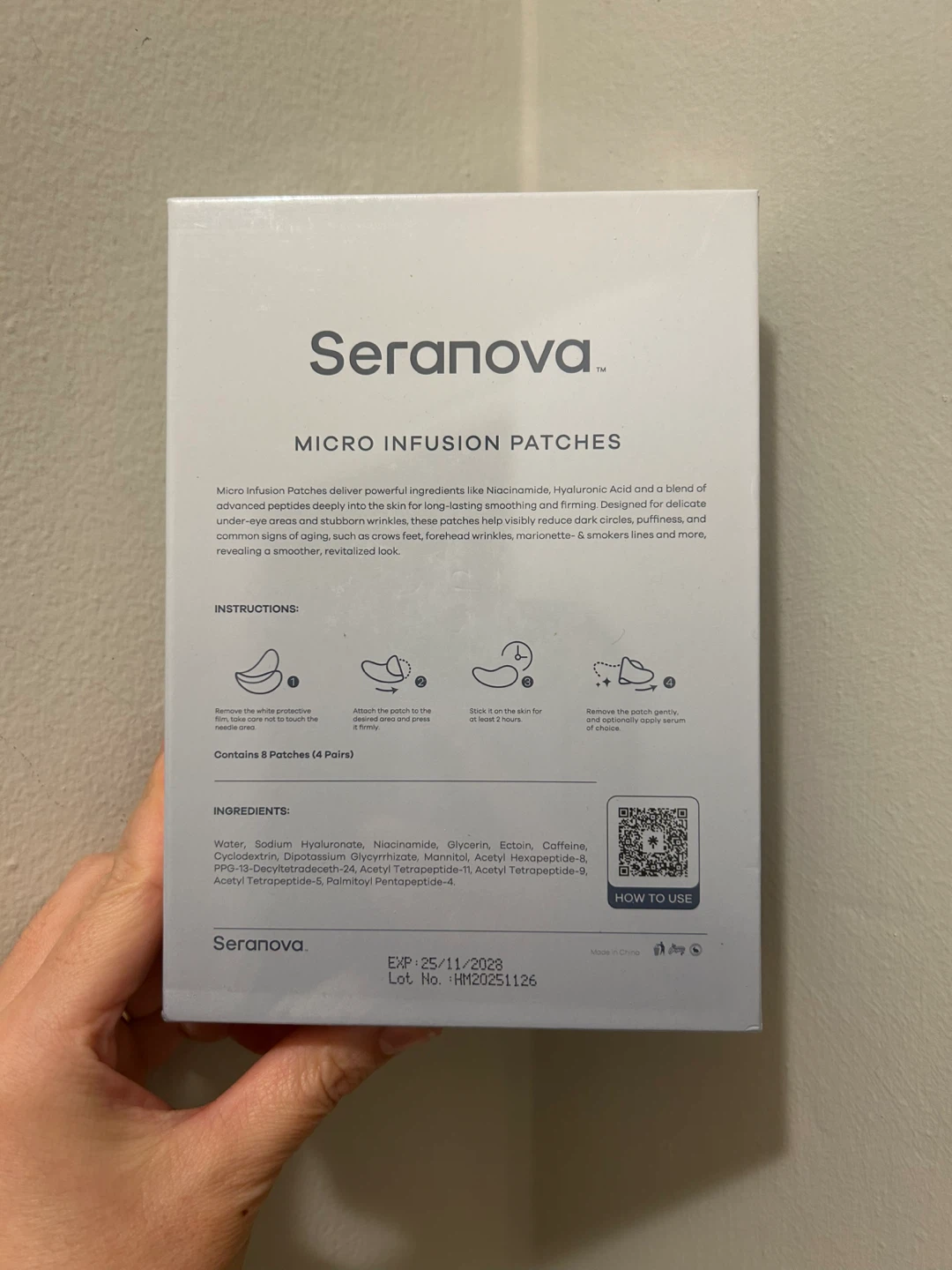 Seranova Micro Infusion Patches - Anti-Aging Eye & Face - photo 2