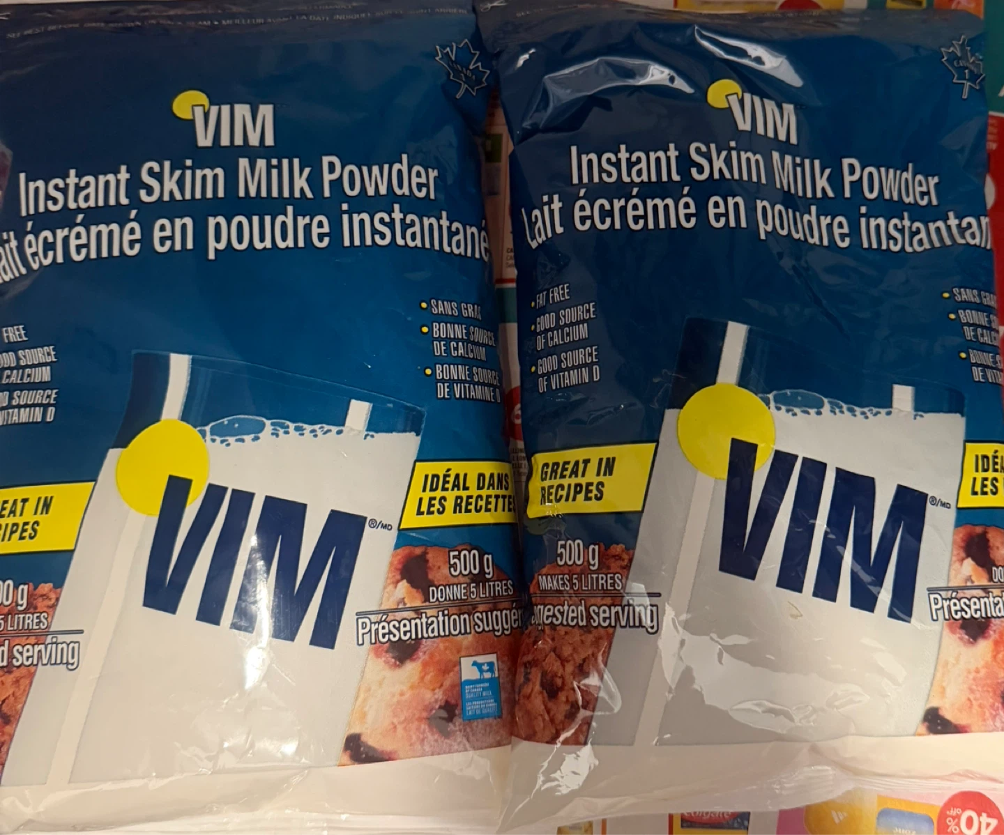 VIM Instant Skim Milk Powder - 500g
