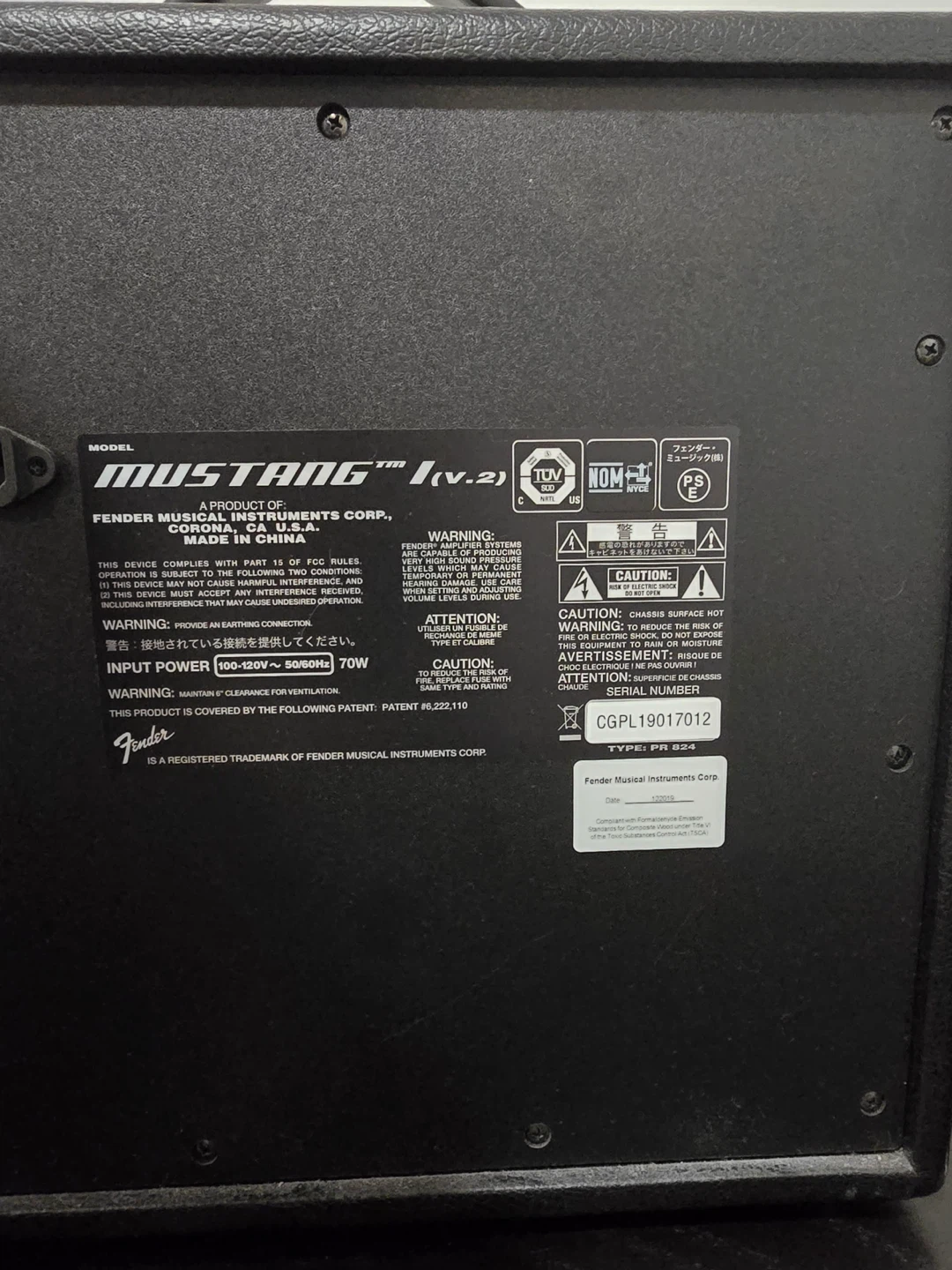 Jay Turser Electric Guitar with Fender Mustang Amp - photo 5
