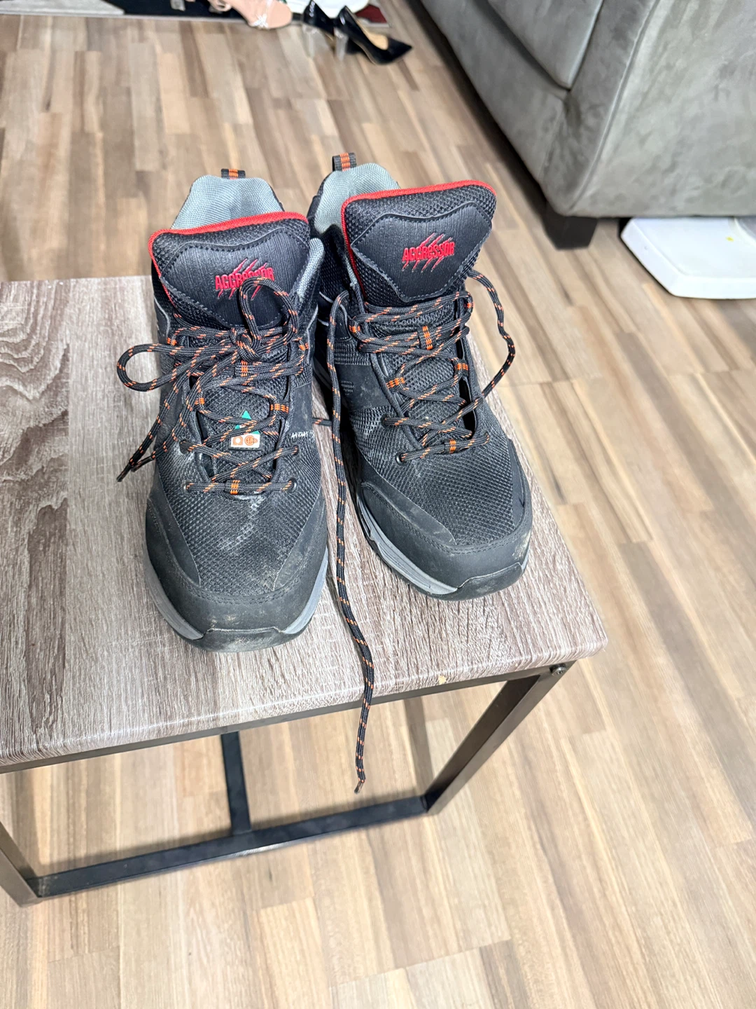 Aggressor Black safety  BootsCSA