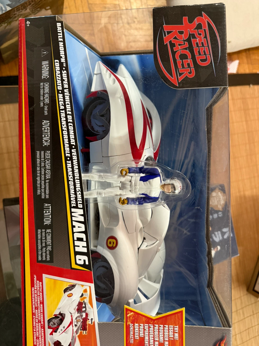 Speed Racer Battle Morph Mach 6 Set