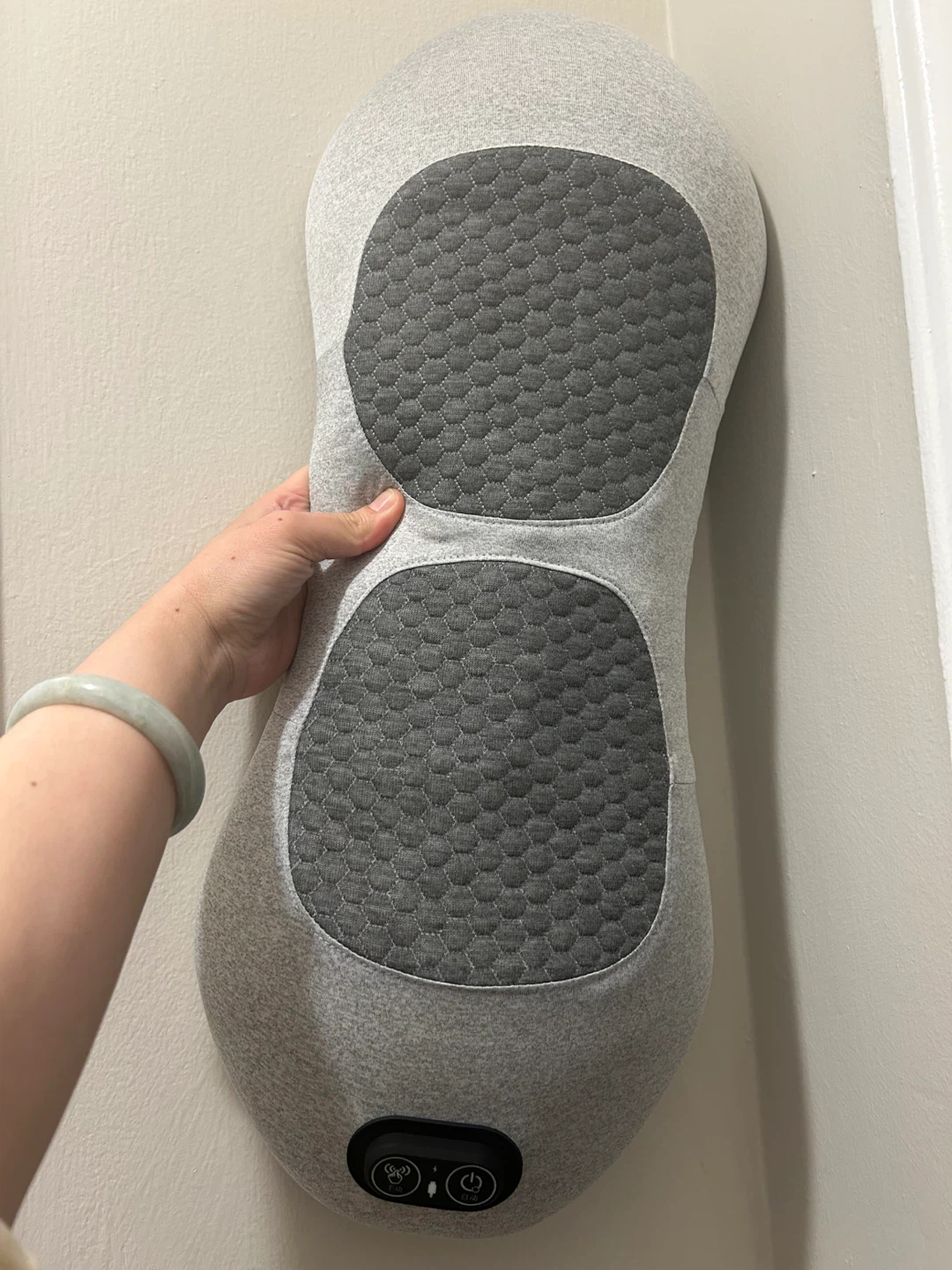 Massage Heating Back Support Pillow