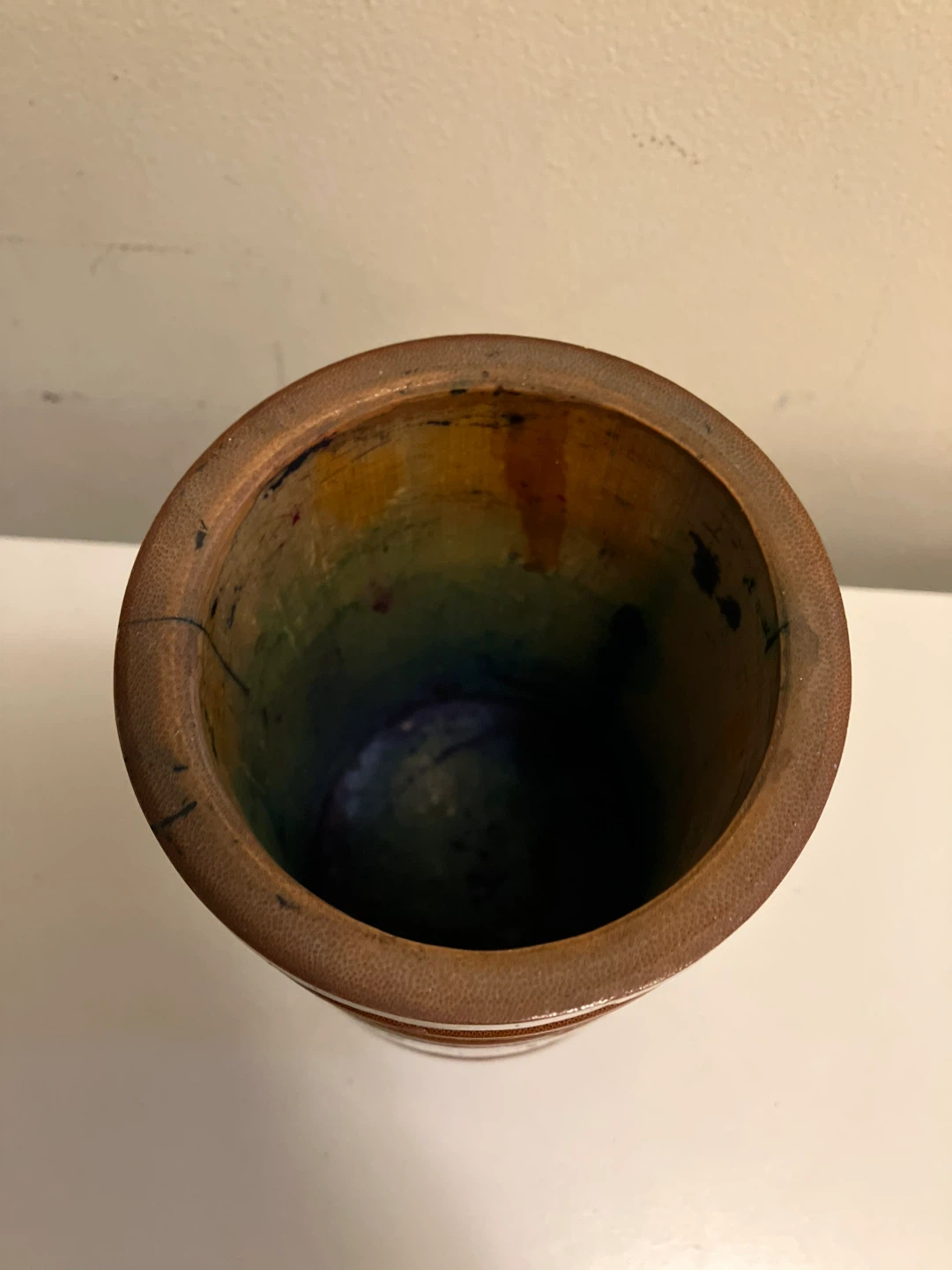 Vintage Bamboo Cylindrical Holder - photo 2