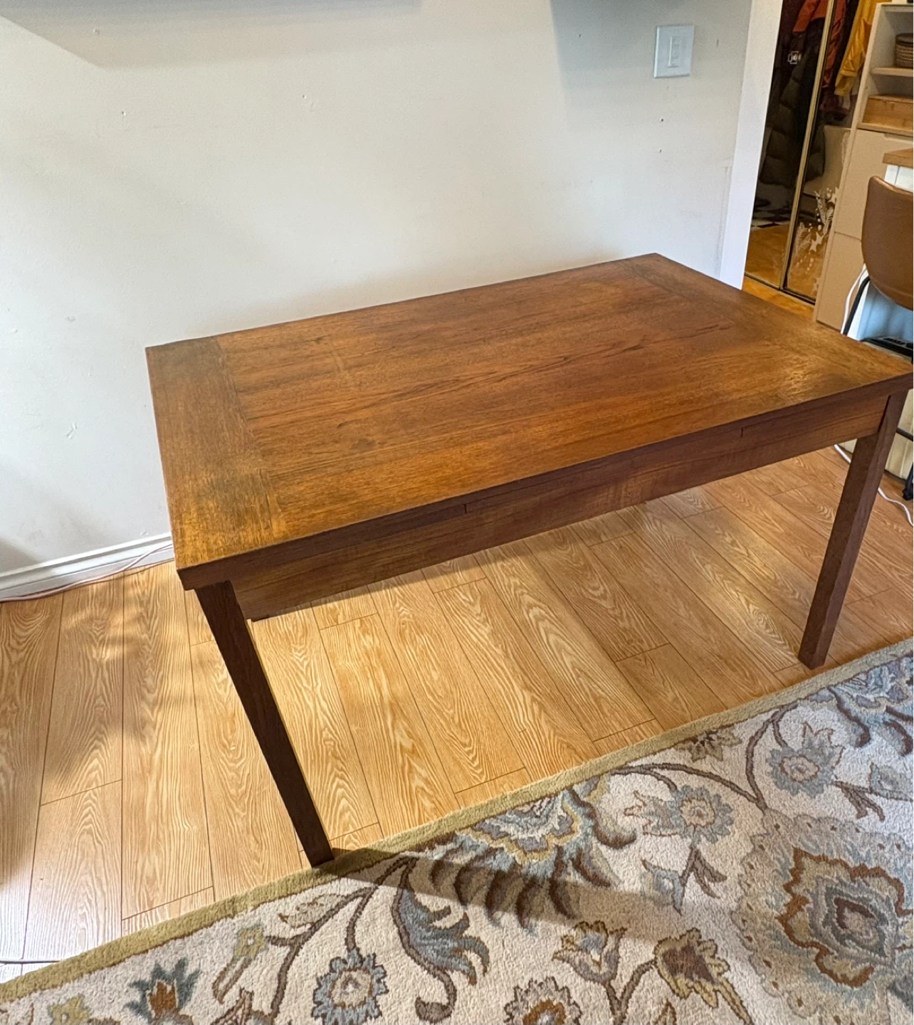 Wooden Extendable Dining Table - photo 3