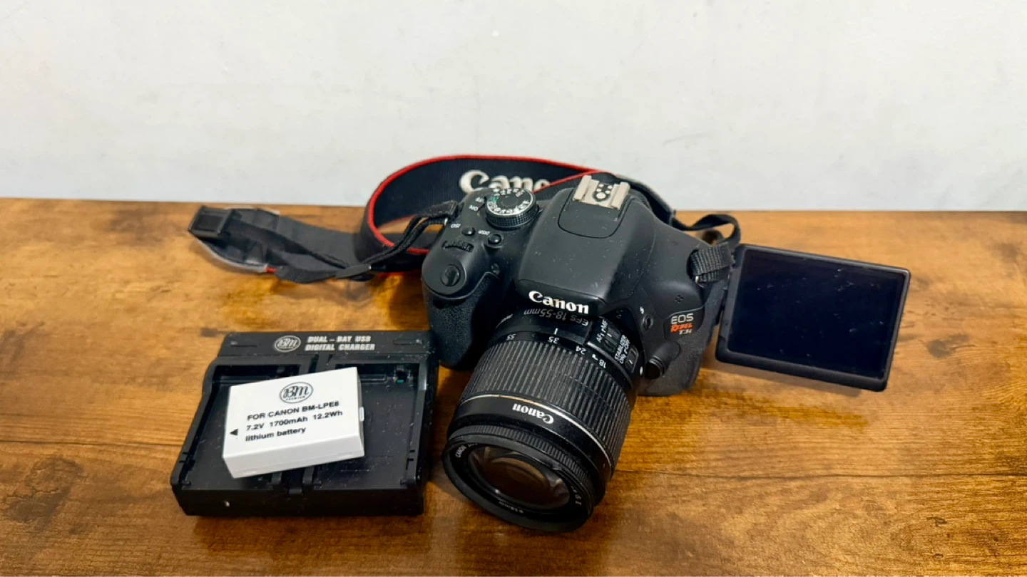 Canon EOS Rebel T3i Digital Camera with 18-55mm Lens