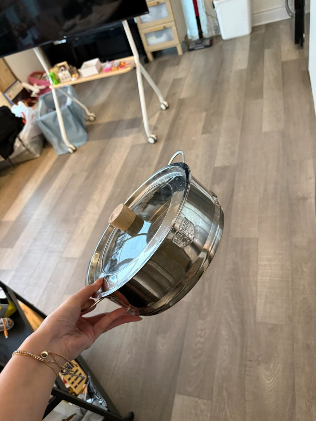 Stainless Steel Steamer Pot with Glass Lid