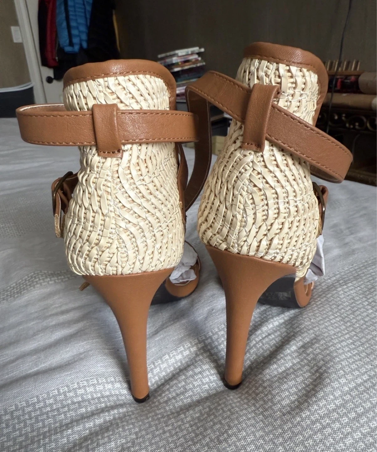 Venus Woven Heeled Sandals - photo 2