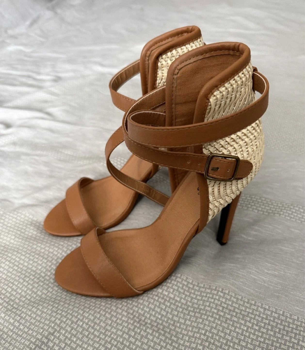 Venus Woven Heeled Sandals