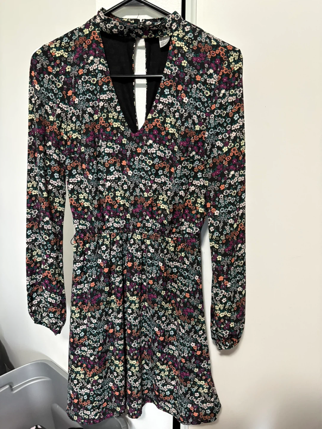 Floral Long Sleeve Dress