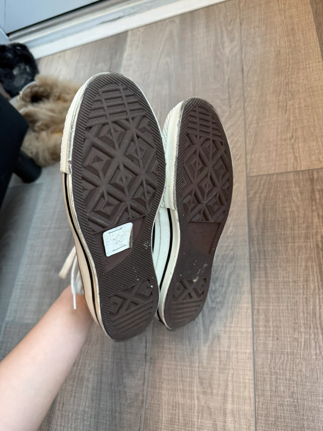 Grey Converse Chuck Taylor All Star Sneakers - photo 5