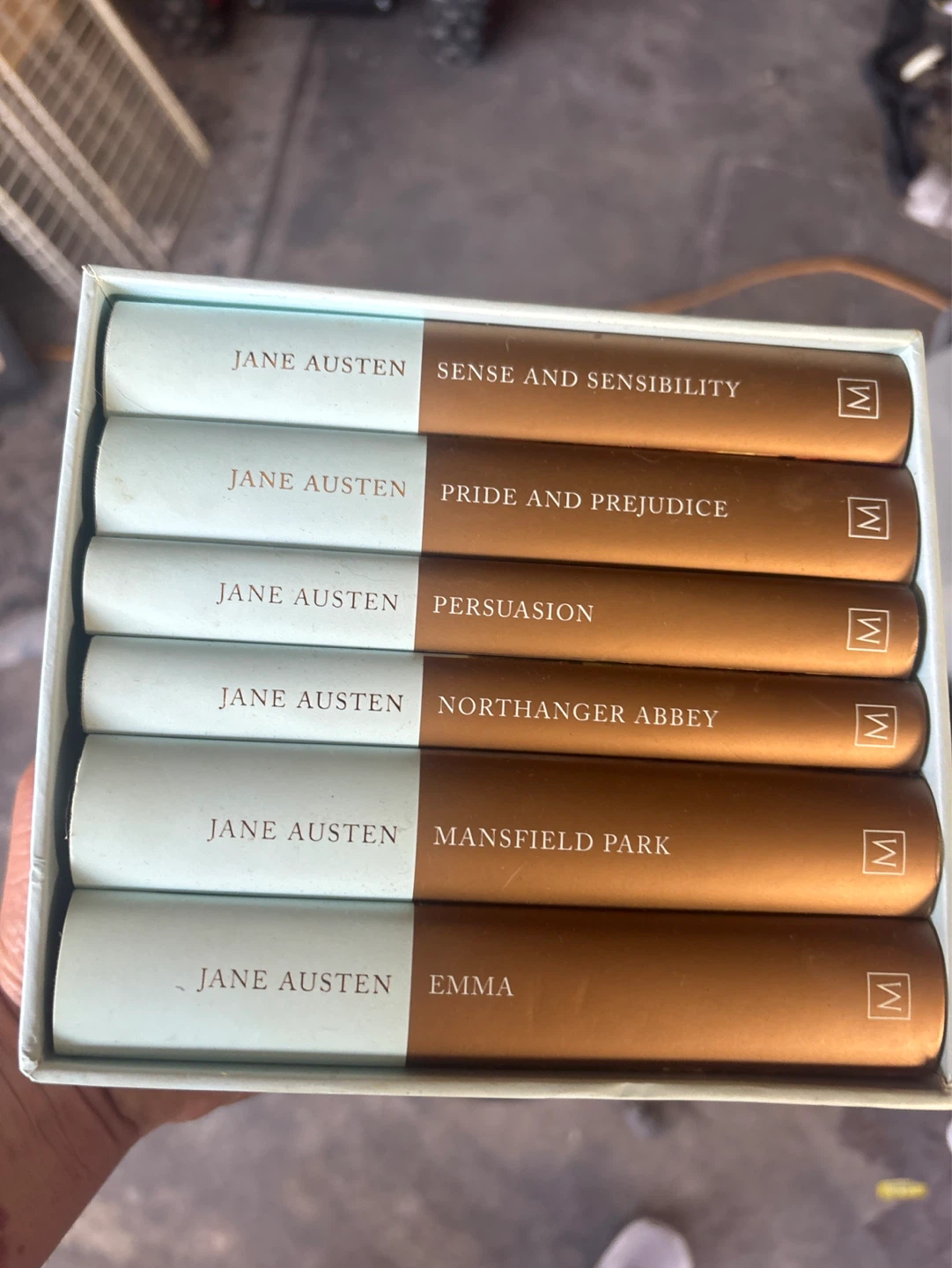 Jane Austen Collection 6 Book Set by Macmillan Collector's