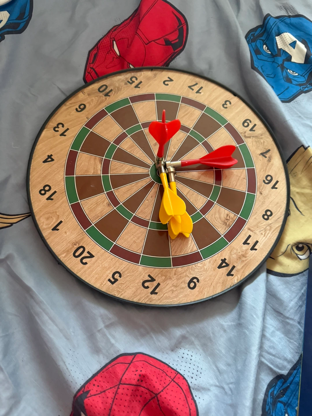 Dartboard with 4 Darts