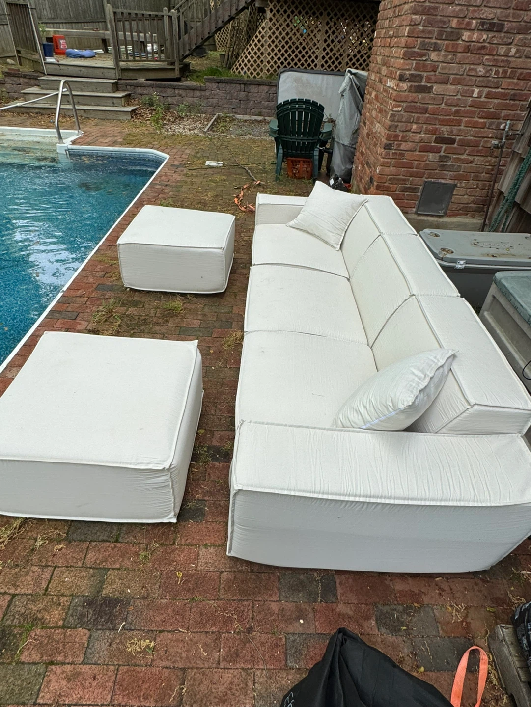 Rove Concepts M1 Outdoor Sectional Sofa & Additional Ottoman - photo 3