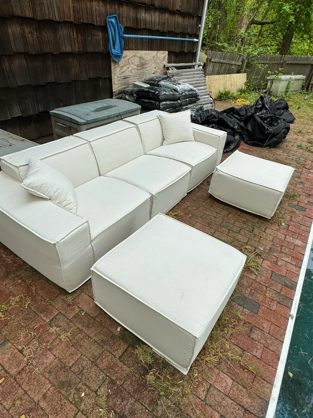Rove Concepts M1 Outdoor Sectional Sofa & Additional Ottoman - photo 2