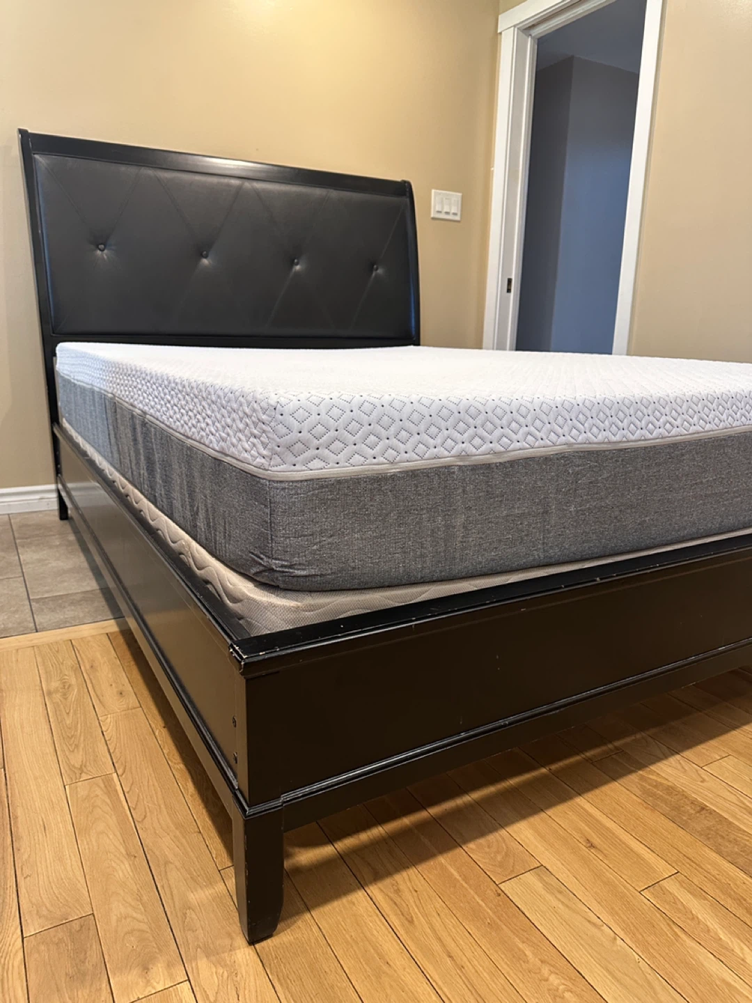 Raymour Flanigan Queen Bed set with Endy Mattress (CAN DELIVER) - photo 5