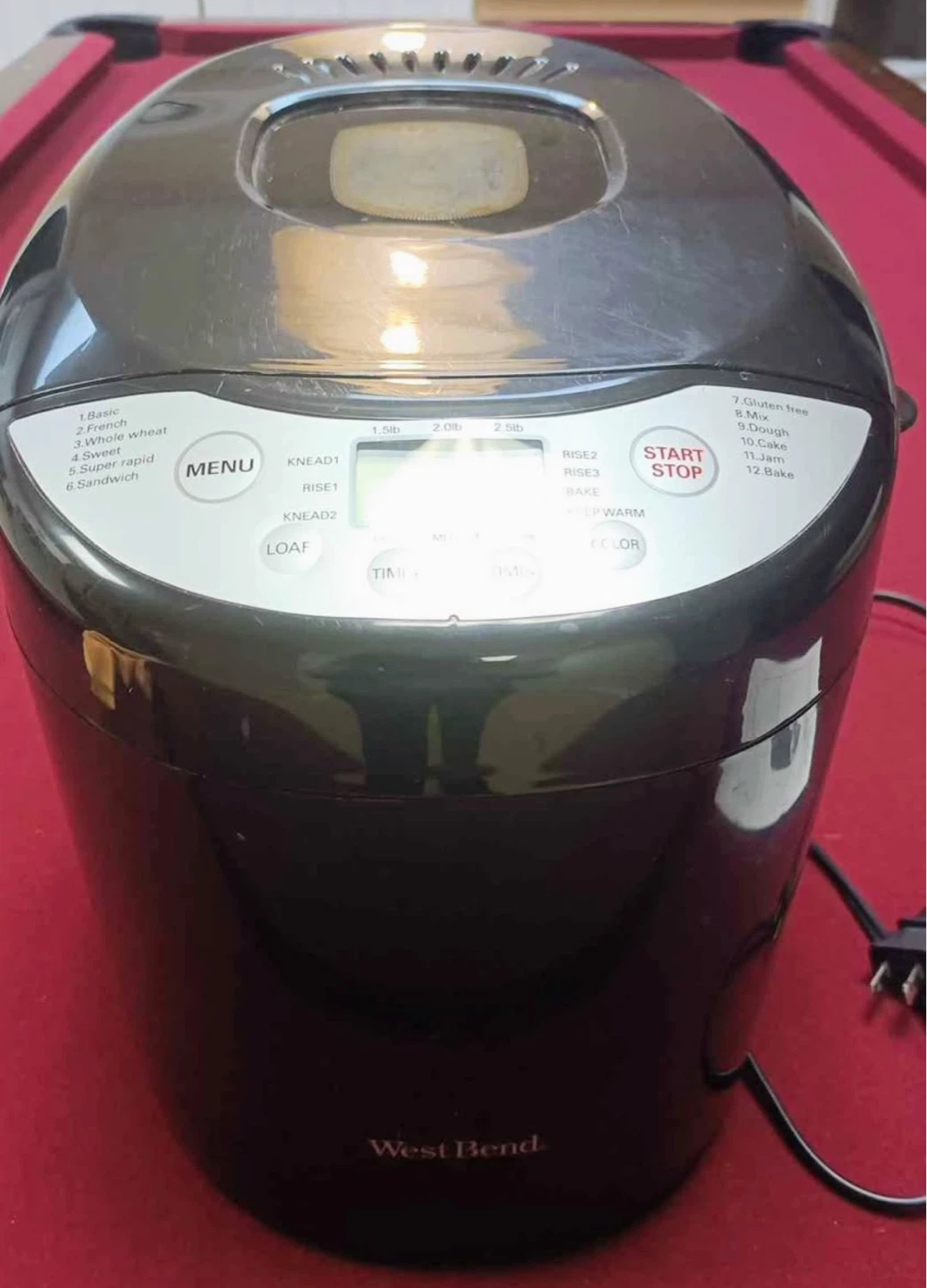 West Bend Automatic Bread Maker