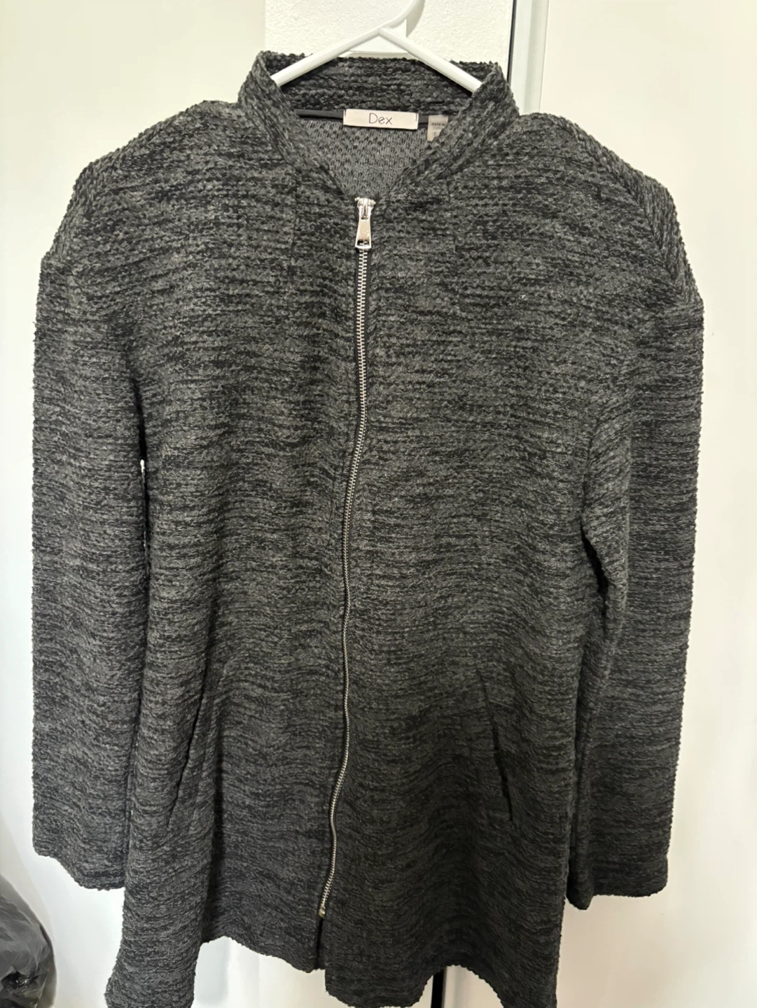 Dex Women's Zippered Jacket - Grey