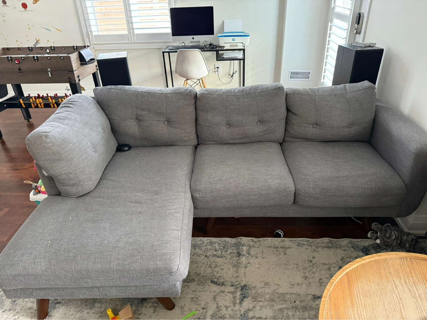 Grey Sectional Sofa