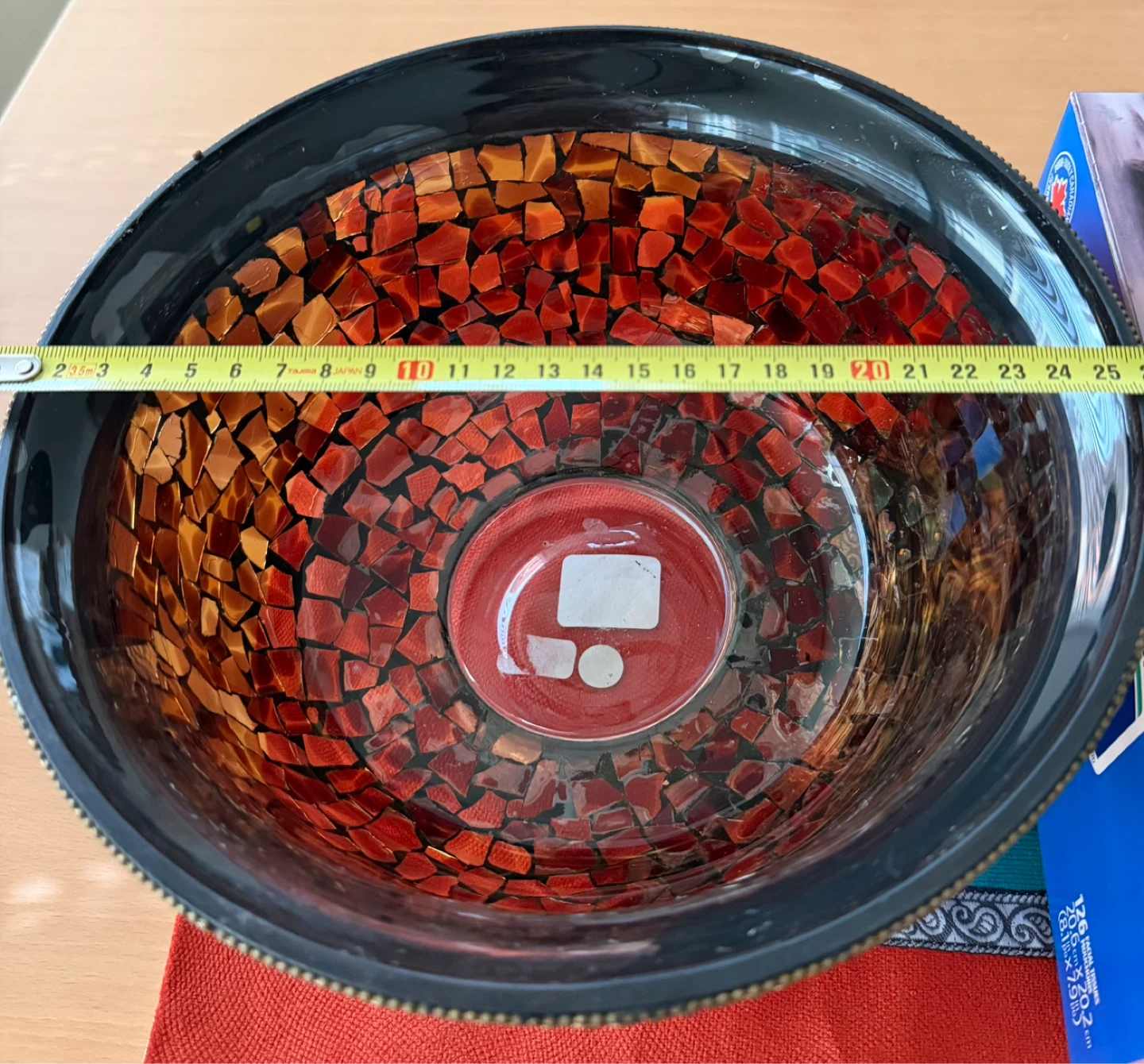 Mosaic Glass Bowl - photo 2