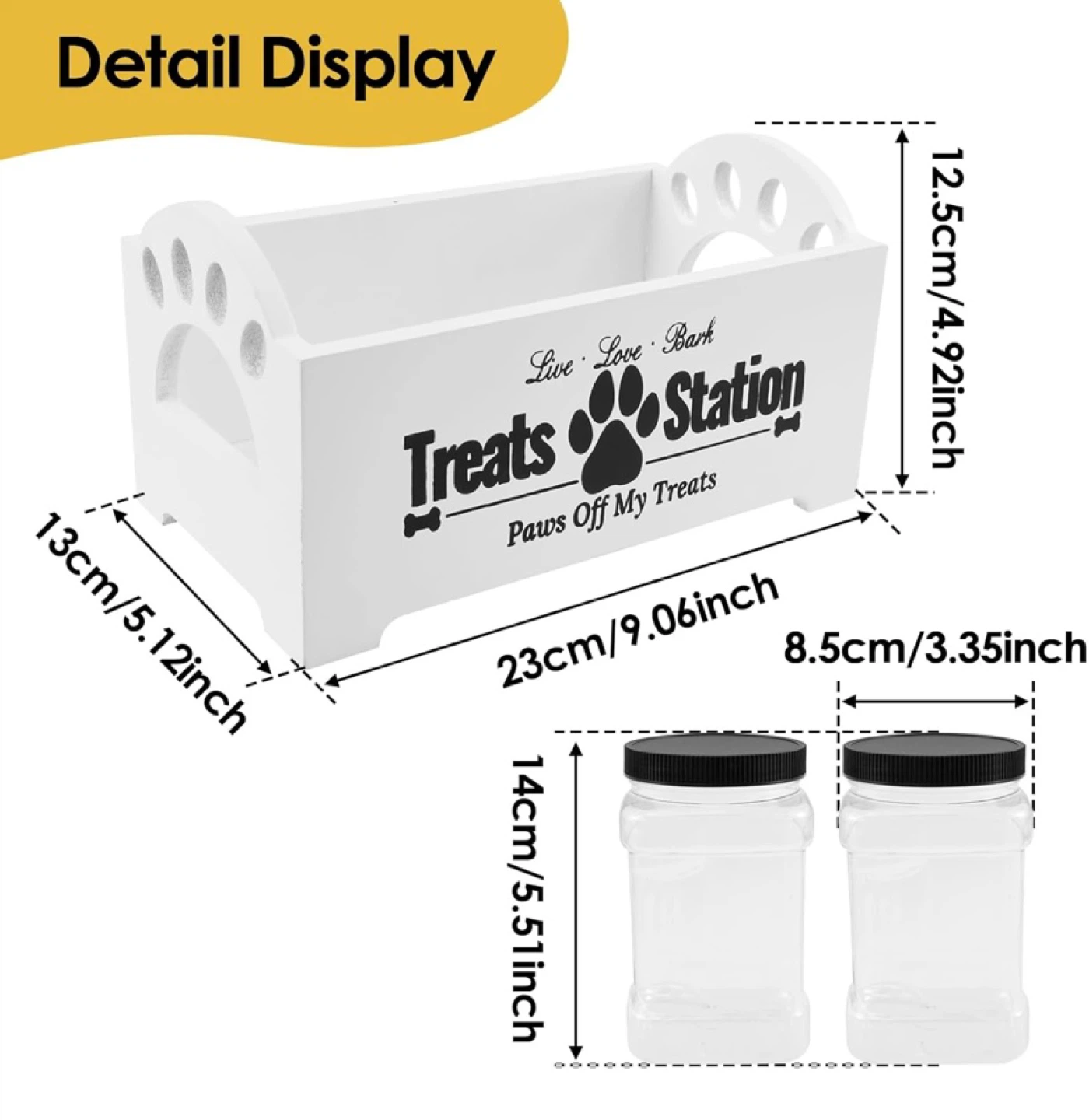 New Dog / Cat Treat Storage Containers - photo 4