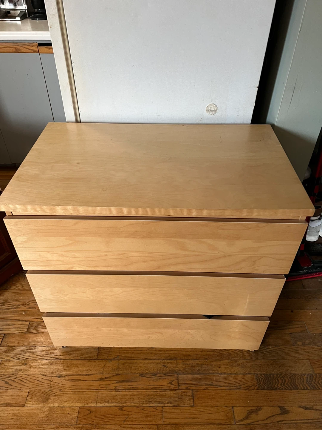 IKEA Light Wood 3-Drawer Dresser