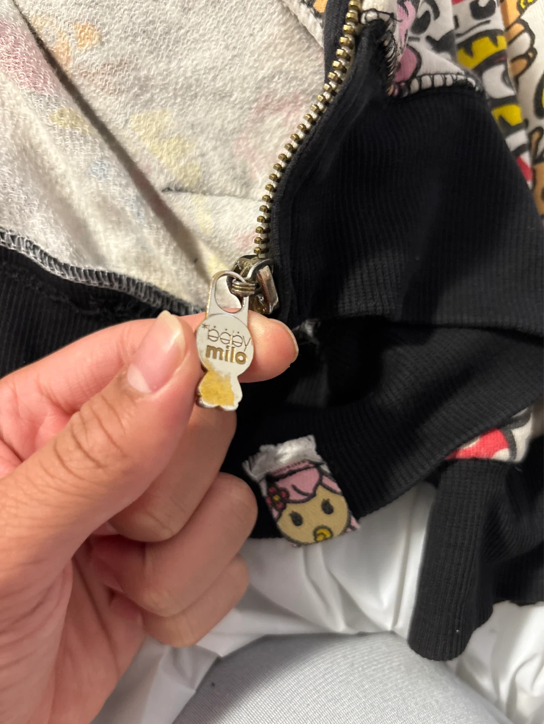 Baby Milo All Over Print Zip Up Hoodie - photo 2