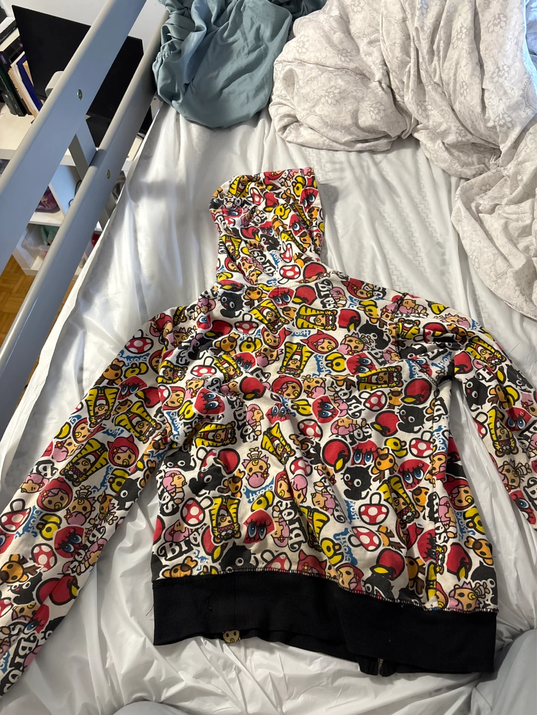 Baby Milo All Over Print Zip Up Hoodie - photo 4