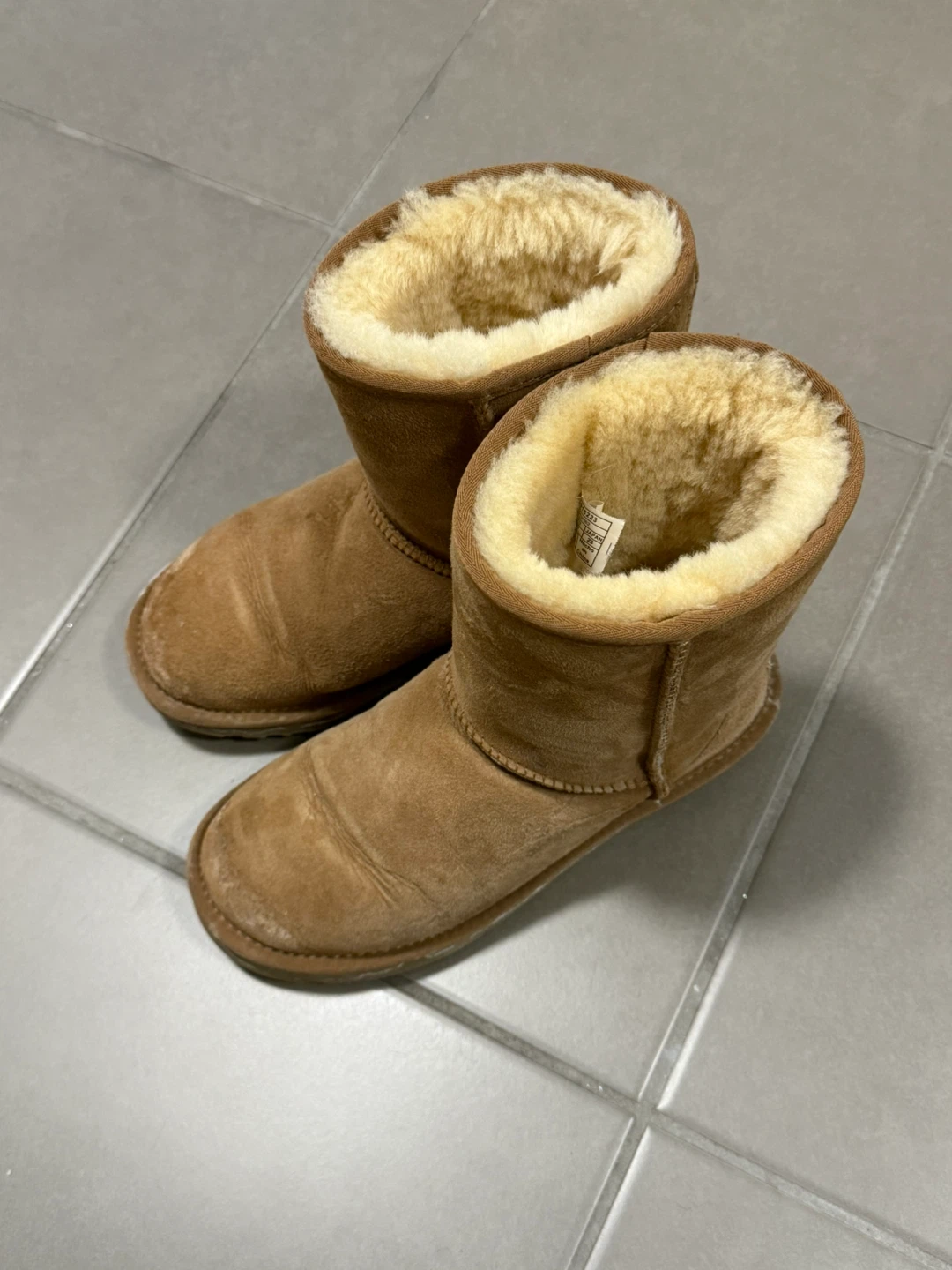 Ugg - Brown Sheepskin Lined Boots - photo 2