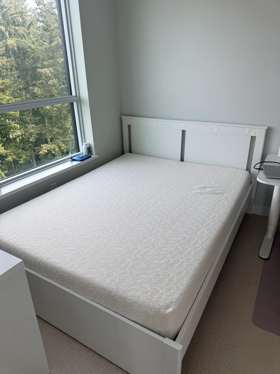 BED AND MATTRESS