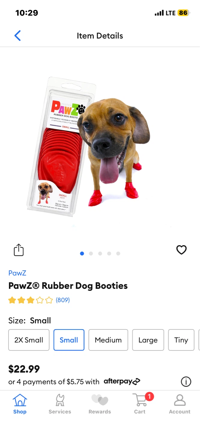 Small Dog Boots Pawz 2-2.5” - photo 3