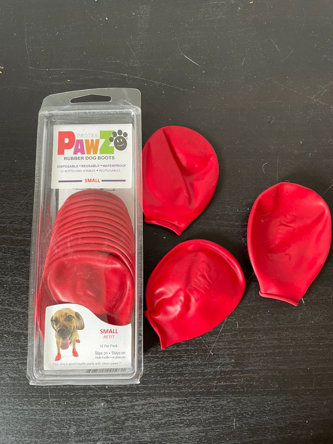 Small Dog Boots Pawz 2-2.5”