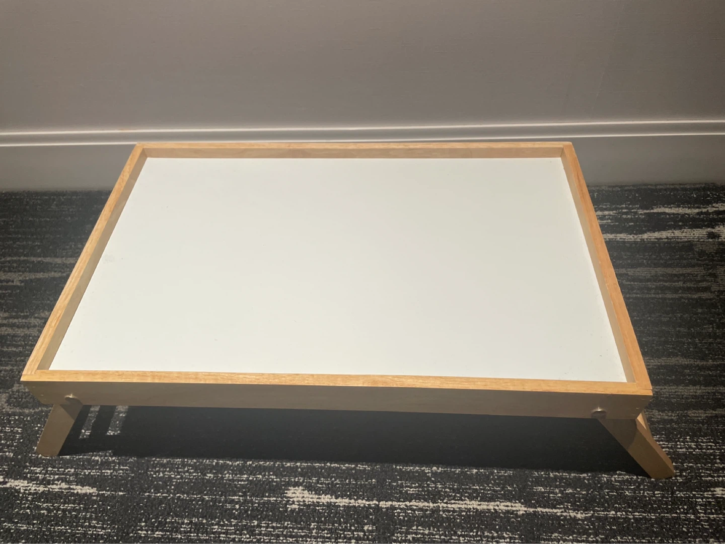 Wooden Bed Tray Table - photo 2