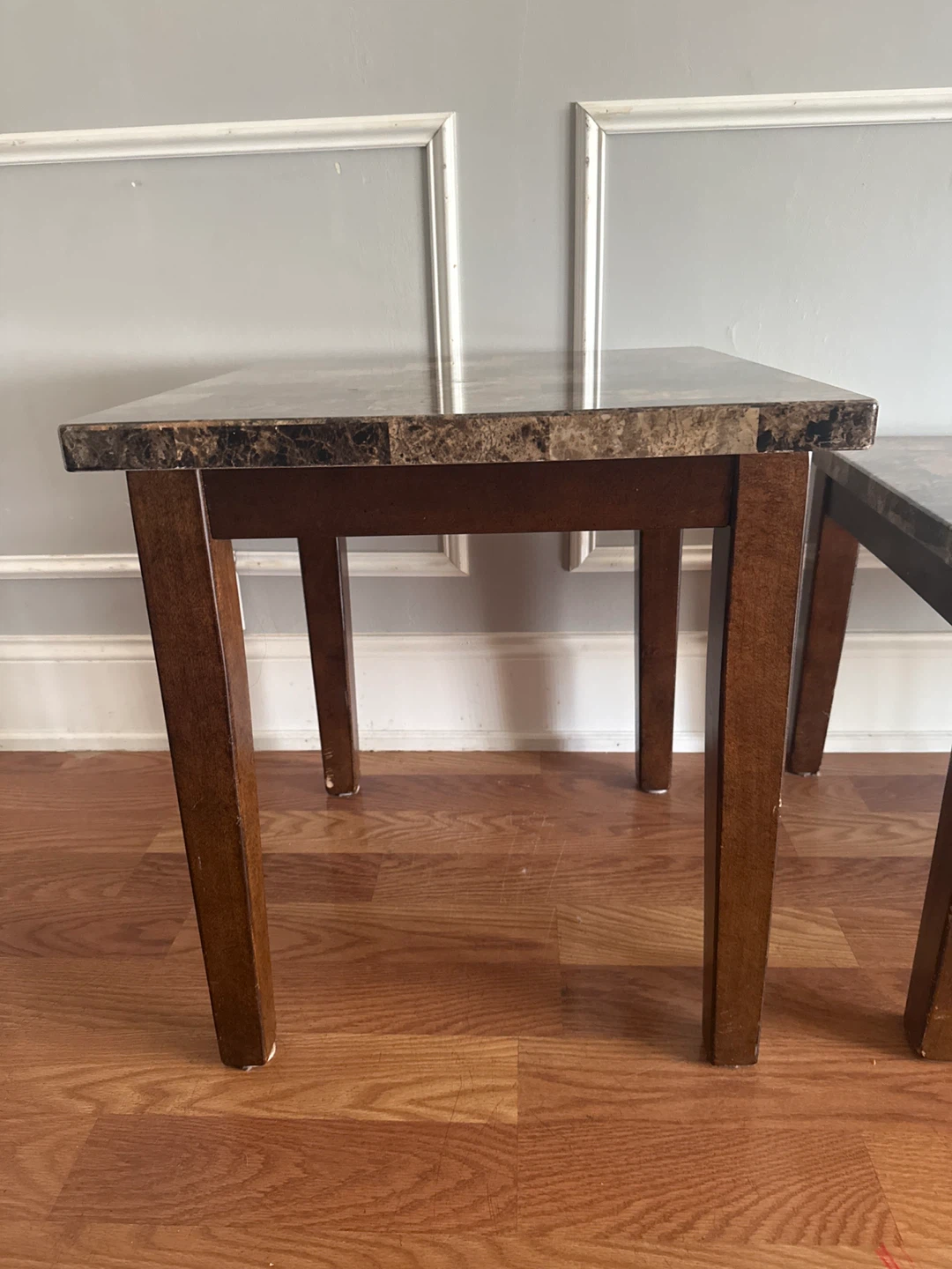 Marble Top Side Tables and Coffee Table Set - photo 3