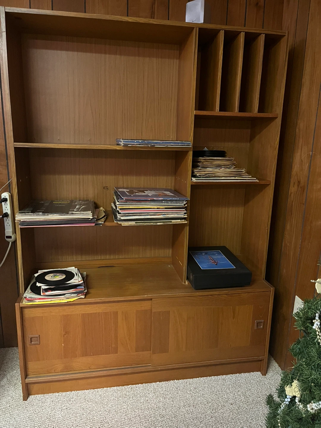 Vintage Teak Veneer Wall Units - photo 2