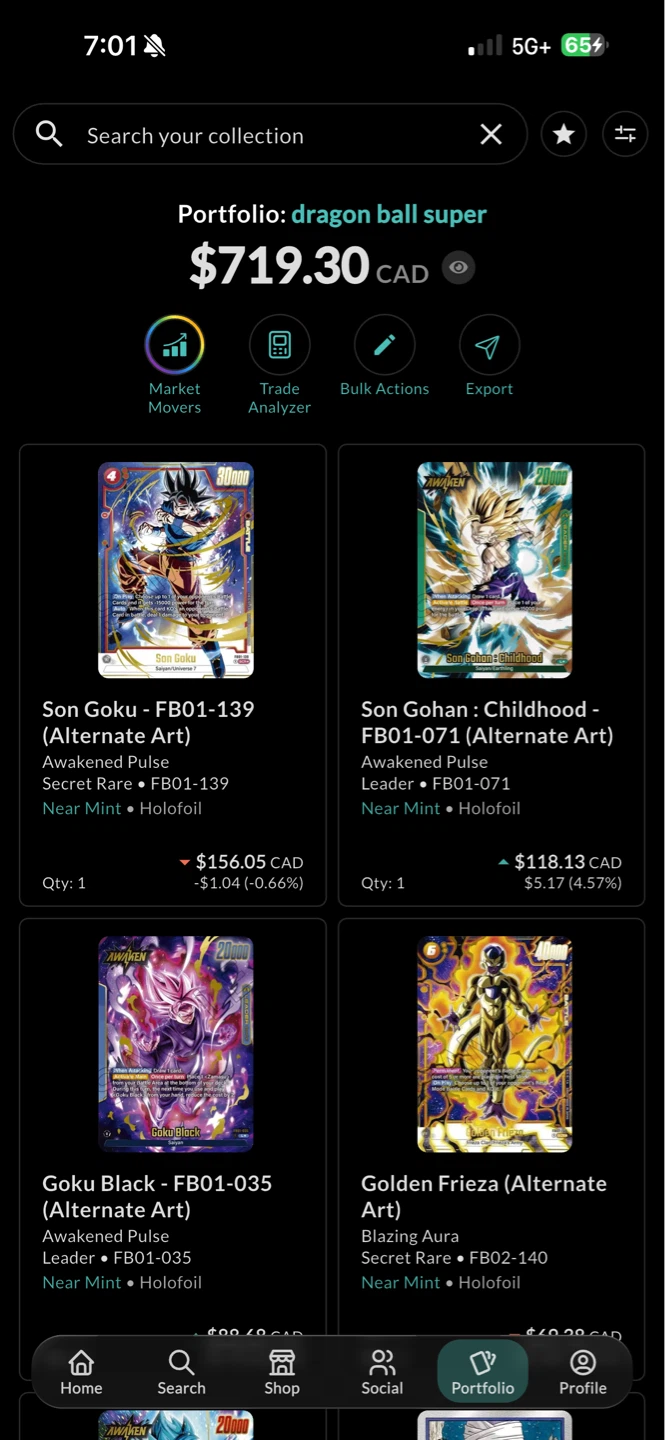 Dragon Ball Super Card Game Collection - photo 5