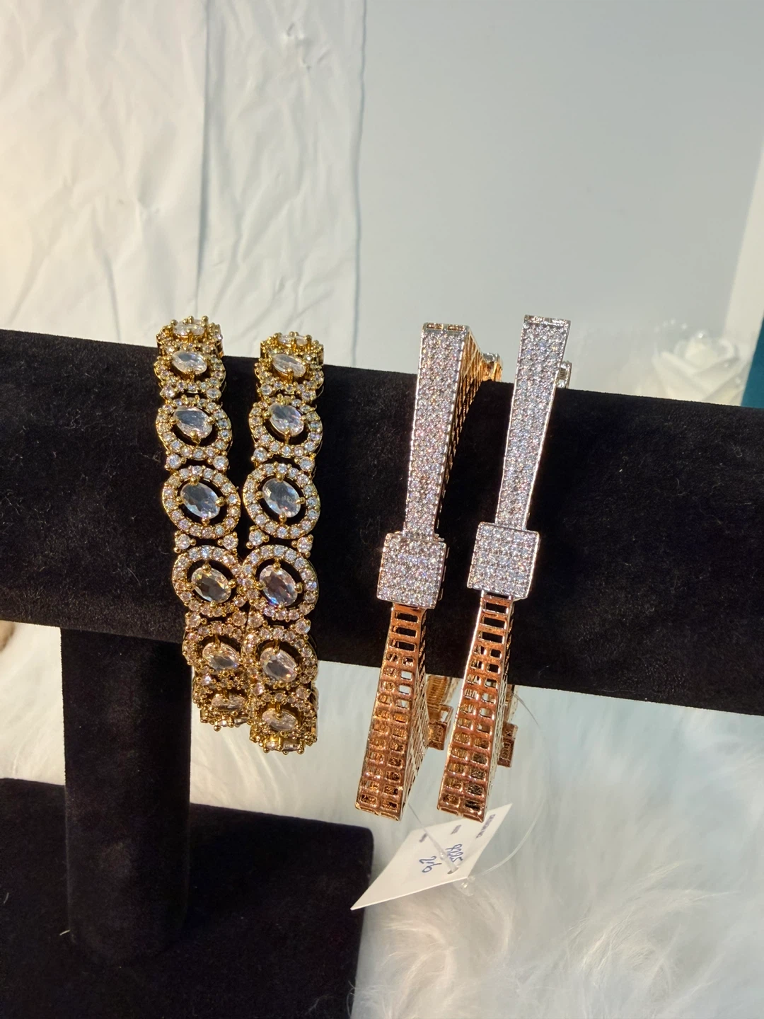 Assorted Bangles - Gold & Rose Gold Tones