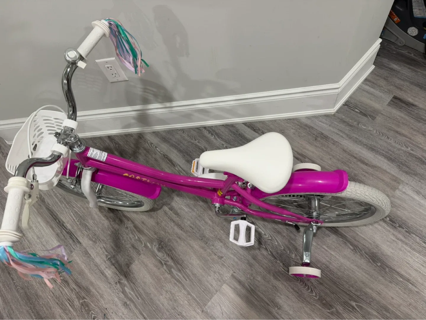 Kids Pink Coastway Bicycle with Training Wheels - photo 4