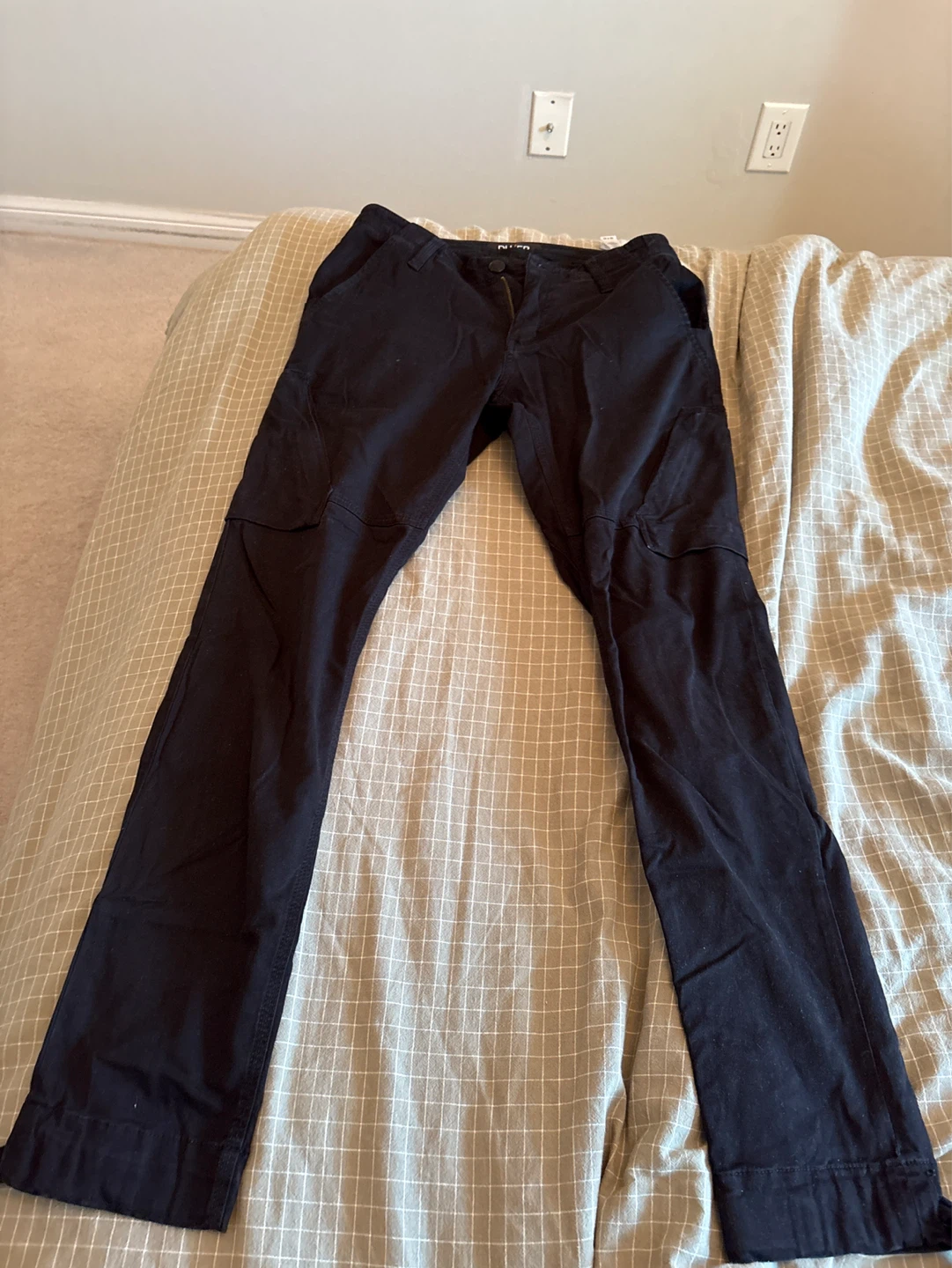 Rivet Cargo Pants Black Men's Size 32