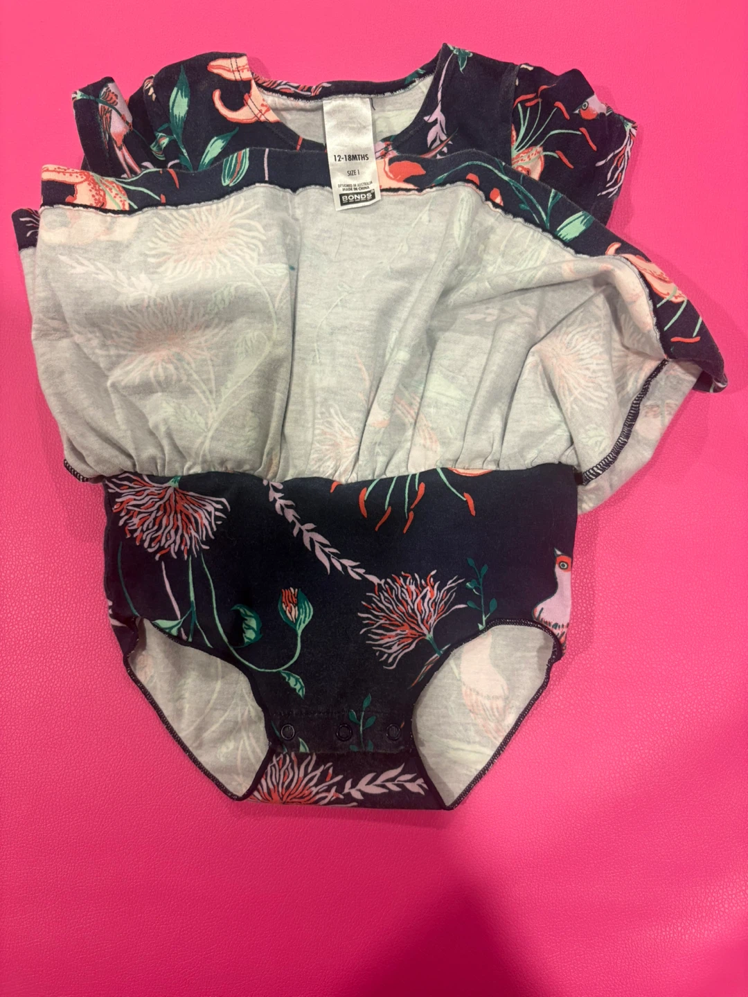 Bonds Baby Girls Dress Size 1 (12-18MTHS) - photo 4