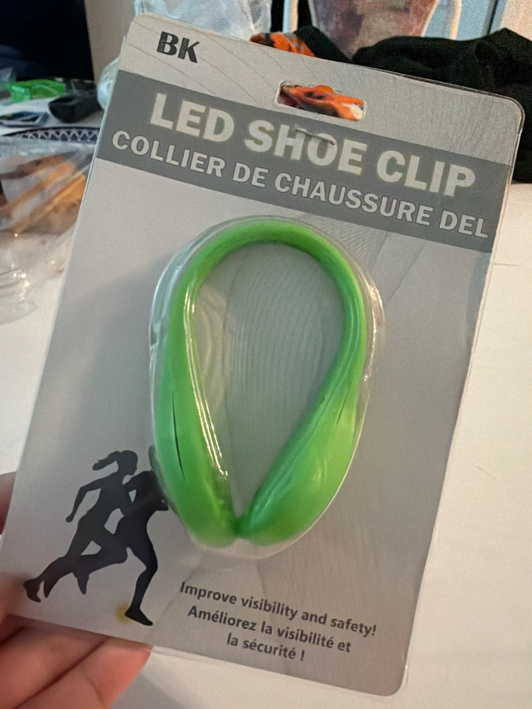 BK LED Shoe Clip - Green