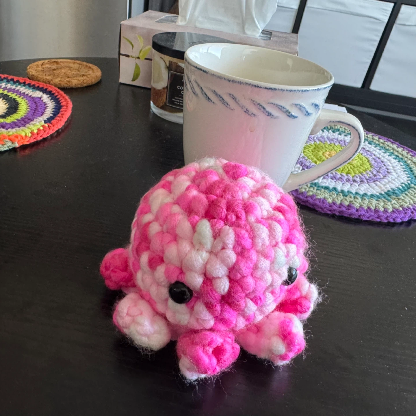 Handmade Crochet Octopus Plushie Toy - photo 5