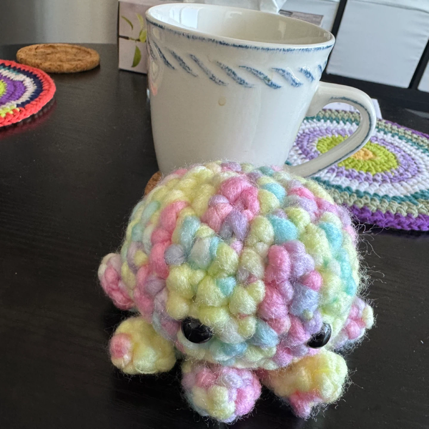 Handmade Crochet Octopus Plushie Toy - photo 3